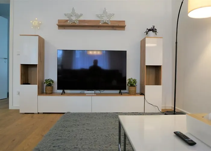 Mein Apartment, Stars Mit Balkon Und Klima Fuer Bis Zu 4 Personen 프랑켄탈